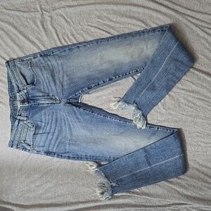 HALE Distressed Skinny Jeans.